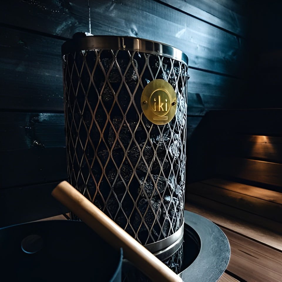 IKI Heaters IKI Pillar 9B 9kW Electric Sauna Heater with Built-In Controls