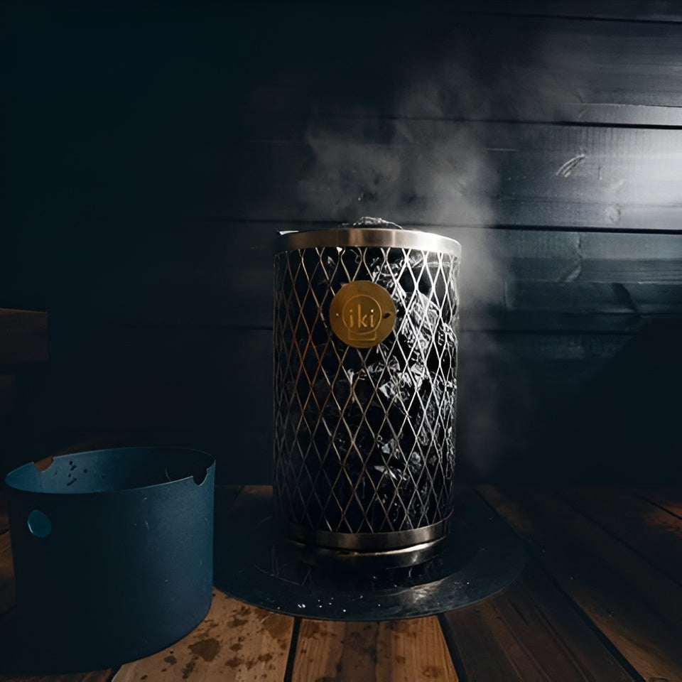 IKI Heaters IKI Pillar 9B 9kW Electric Sauna Heater with Built-In Controls