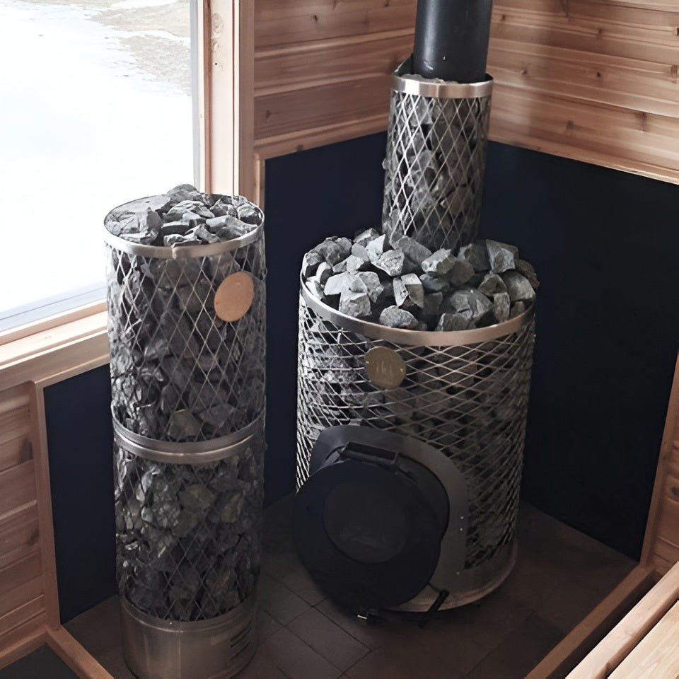 IKI Heaters IKI Pillar 9B 9kW Electric Sauna Heater with Built-In Controls