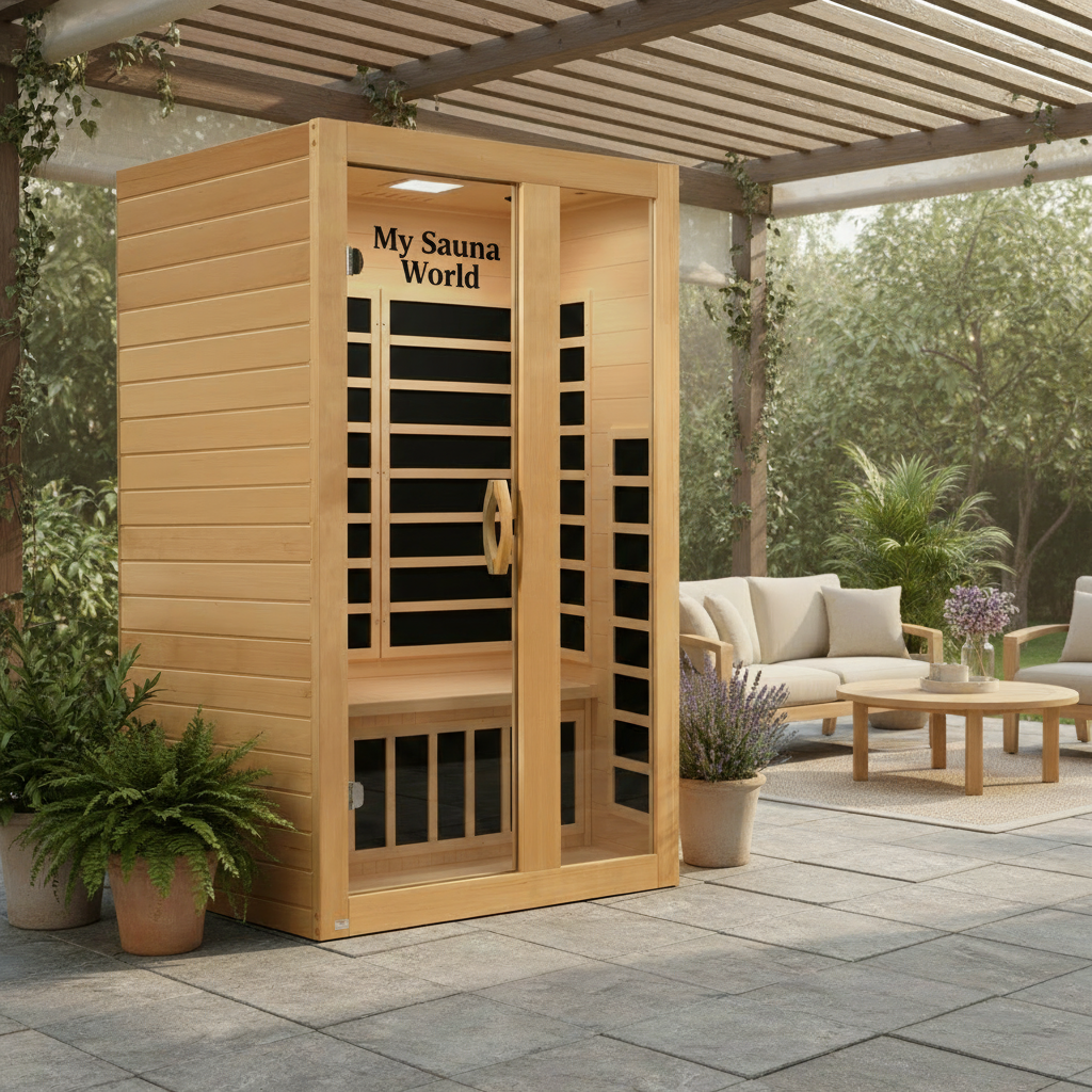 Golden Designs Saunas Golden Designs Dynamic Serena 2 Person Low EMF FAR IR Sauna (DYN-6229-01)