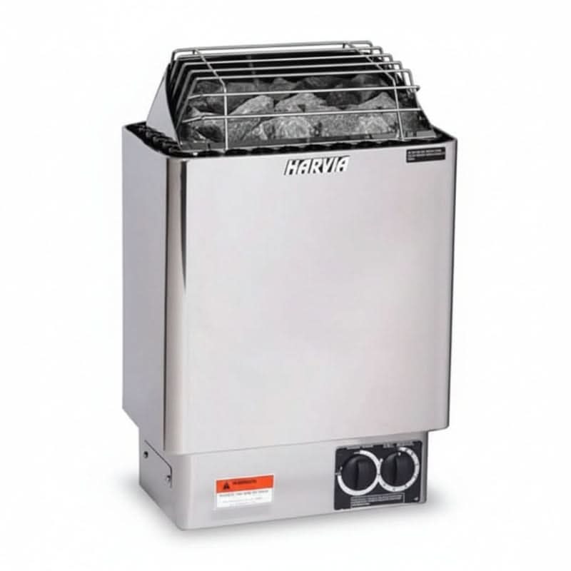 Harvia Heaters Harvia KIP60B 6kW Electric Sauna Heater with Built-in Controls