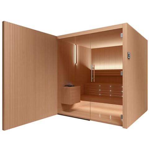 Auroom Saunas Auroom Libera Glass Cabin Sauna Kit