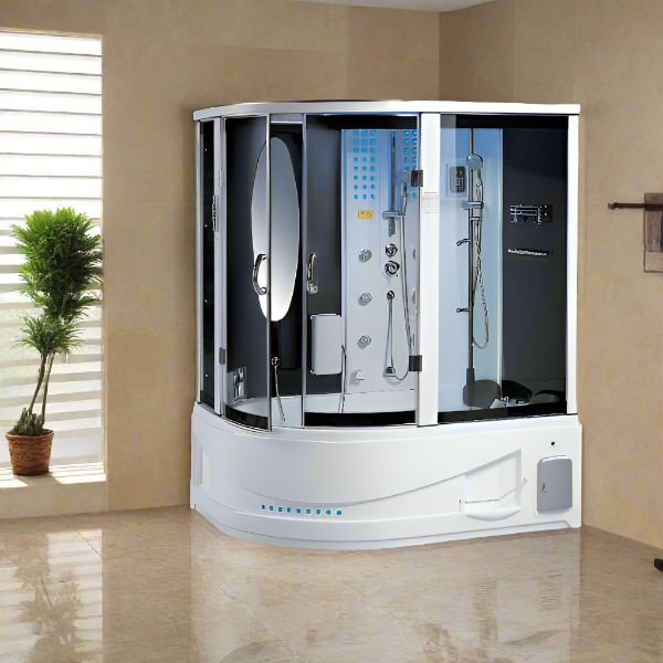 Maya Bath Showers Maya Bath Siena 2-Person Freestanding Steam Shower