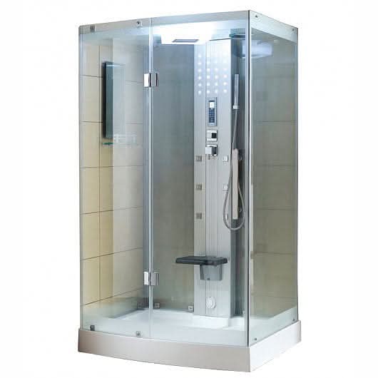 Mesa Showers Mesa WS-300 1 Person Walk-In Steam Shower - 47"L x 35"W x 85"H