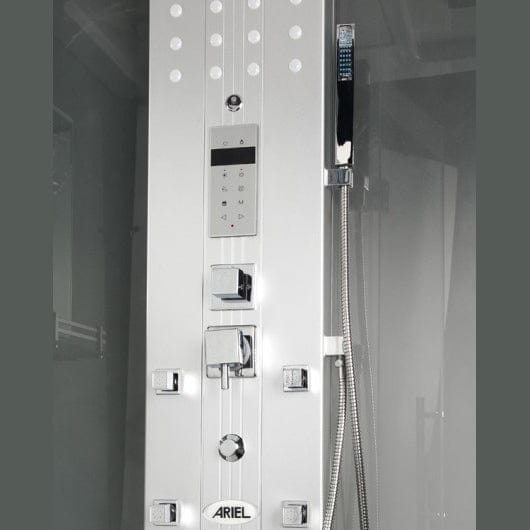 Mesa Showers Mesa WS-300A Steam Shower - 47"W x 35"D x 85"H (Blue Glass)