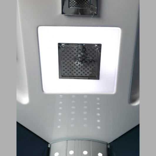 Mesa Showers Mesa WS-302A 1 Person Corner Steam Shower - 38"L x 38"W x 85"H (Blue Glass)