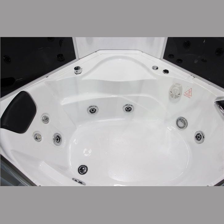 Mesa WS-609P 1 Person Walk-In Steam Shower with Jetted Tub