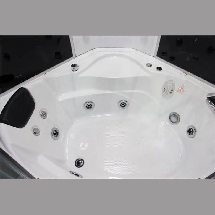 Mesa Showers Mesa WS-609P Steam Shower Tub Combo - 48" x 48" x 85"