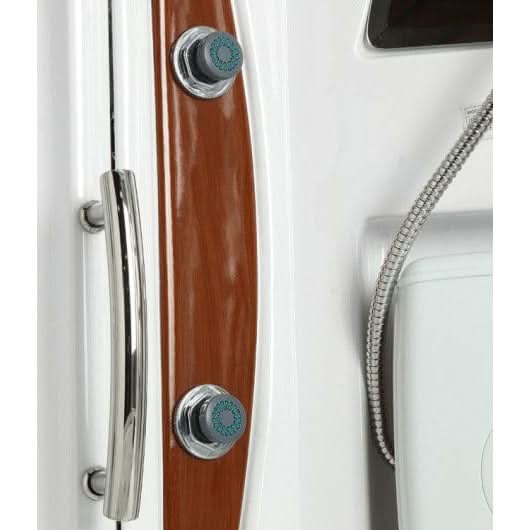 Mesa Showers Mesa WS-801A 1 Person Corner Steam Shower - 42"L x 42"W x 85"H