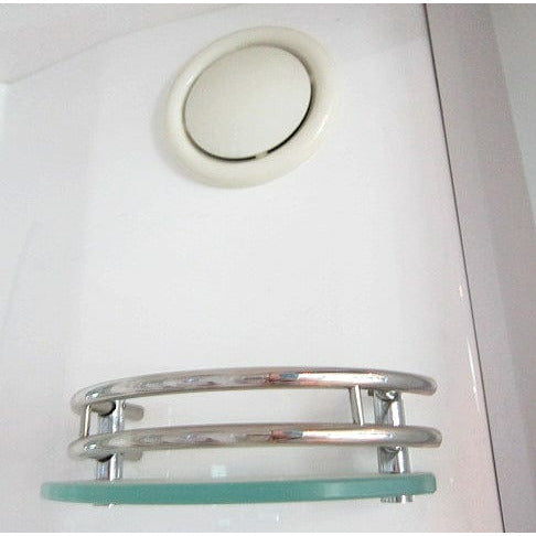 Mesa Showers Mesa WS-801A 1 Person Corner Steam Shower - 42"L x 42"W x 85"H