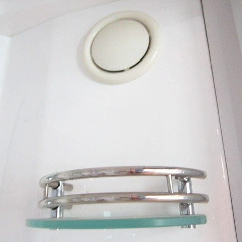 Mesa Showers Mesa WS-803A 2 Person Walk-In Steam Shower - 54"L x 35"W x 85"H