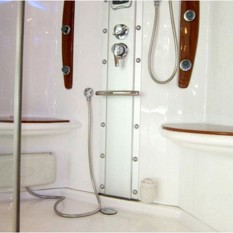 Mesa Showers Mesa WS-803A 2 Person Walk-In Steam Shower - 54"L x 35"W x 85"H