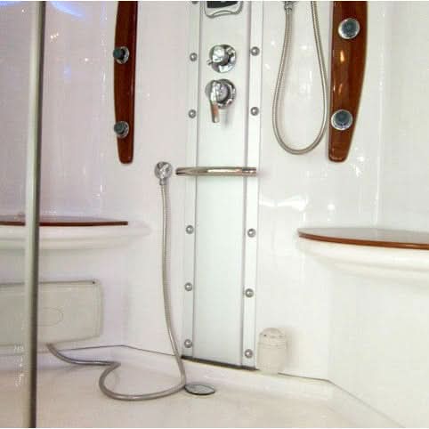 Mesa Showers Mesa WS-803A 2 Person Walk-In Steam Shower - 54"L x 35"W x 85"H