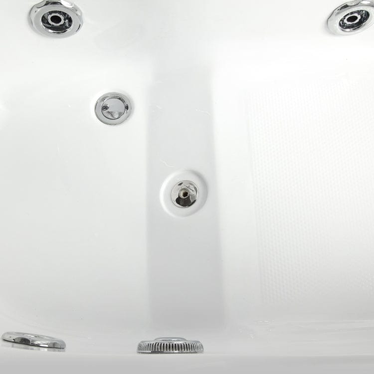 Mesa Showers Mesa WS-807A 2 Person Walk-In Steam Shower with Jetted Tub - 67"L x 35"W x 86"H
