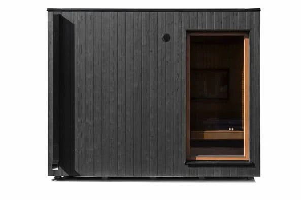 Auroom Saunas Auroom Natura Modern Outdoor Sauna with Changing Room