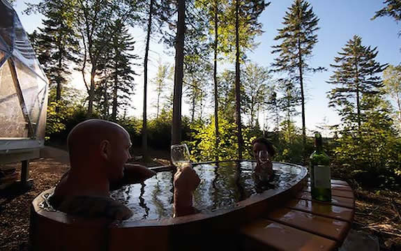 Northern Lights Hot Tubs Northern Lights Electric 2 Person Ofuro Tub Package