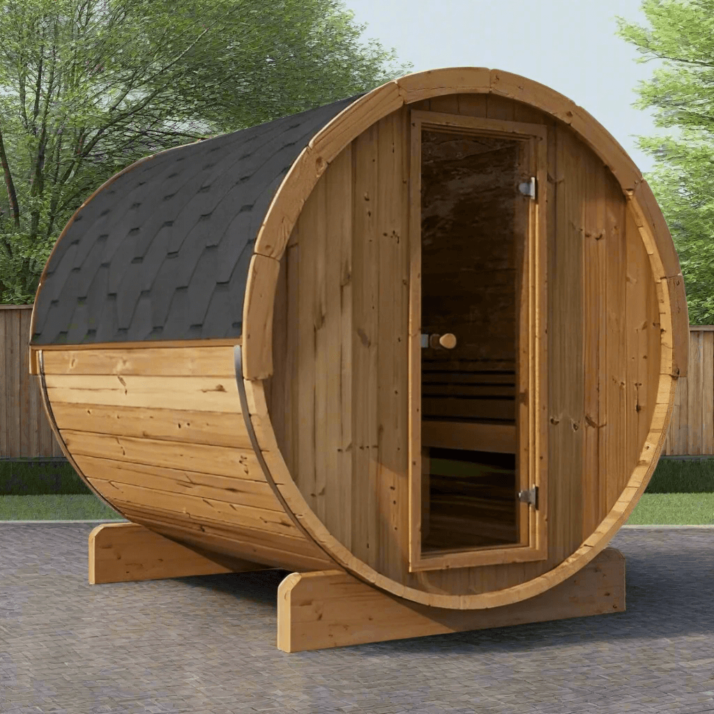 SaunaLife Saunas SaunaLife Model E8 6 Person Sauna Barrel