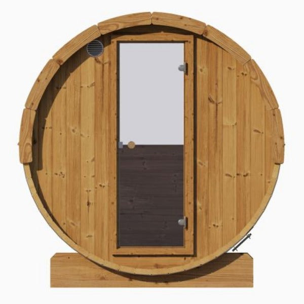 SaunaLife Saunas SaunaLife Model E8W 6 Person Sauna Barrel - Window