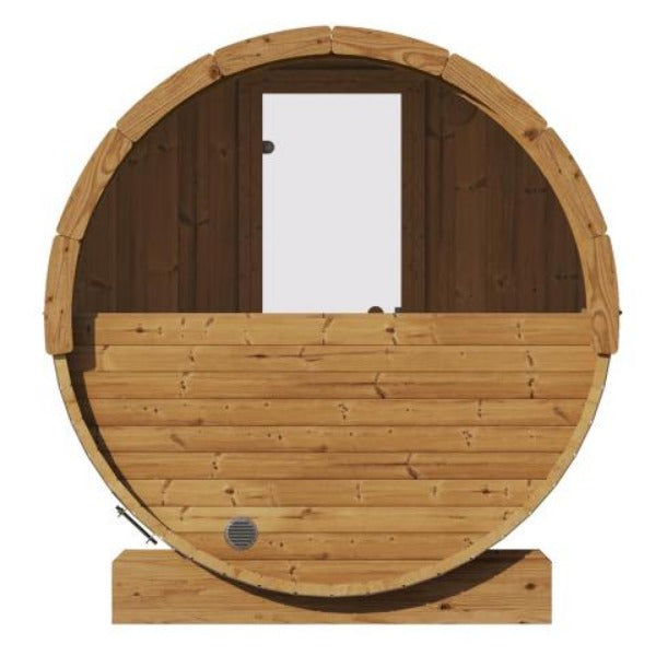 SaunaLife Saunas SaunaLife Model E8W 6 Person Sauna Barrel - Window