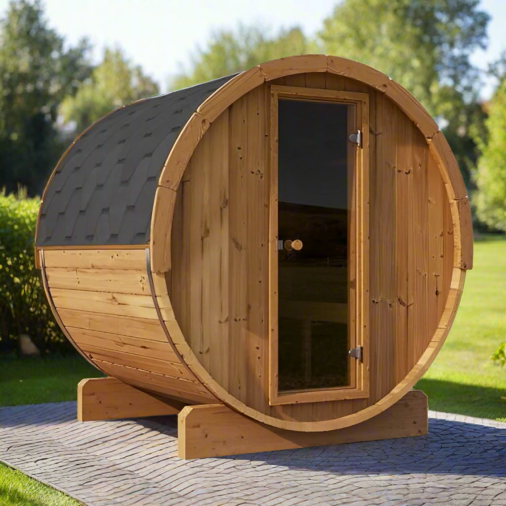 SaunaLife Saunas SaunaLife Model E7 4 Person Sauna Barrel