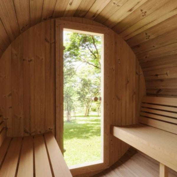SaunaLife Saunas SaunaLife Model E7 4 Person Sauna Barrel