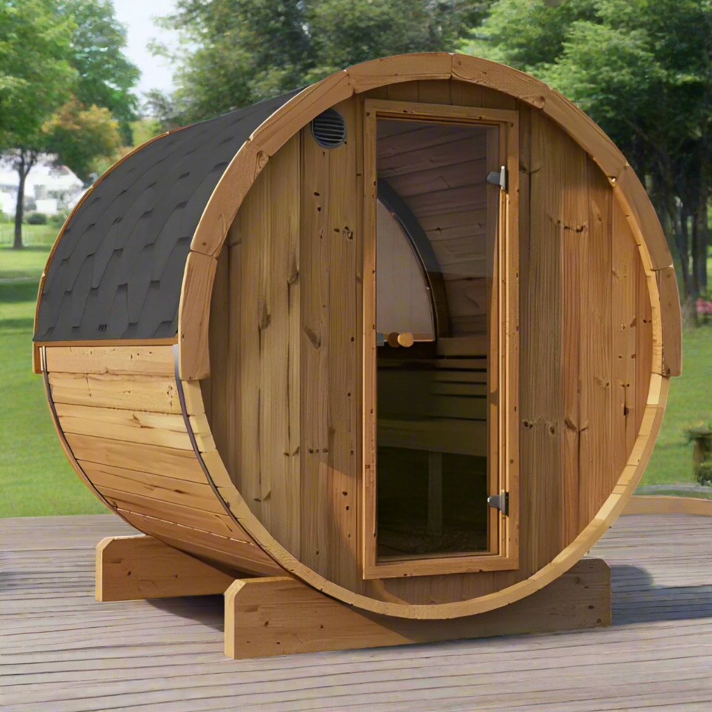 Forever Saunas Saunas Forever Saunas Thermally Treated 4-Person Sauna With Back Window - Ready to Ship!