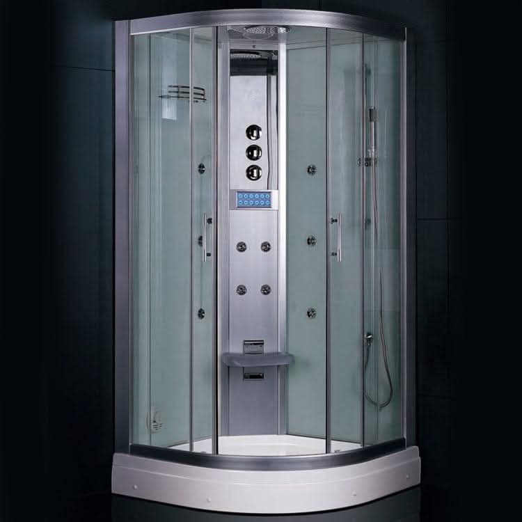 Platinum Showers Platinum DZ934F3 1 Person Walk-In Steam Shower