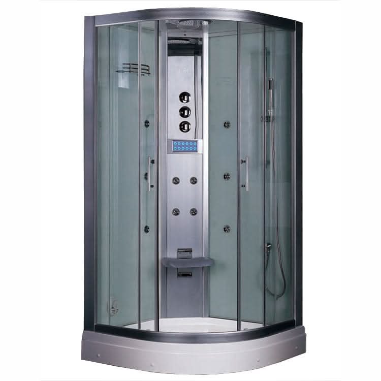 Platinum Showers Platinum DZ934F3 1 Person Walk-In Steam Shower