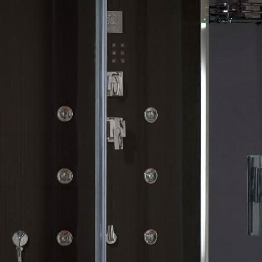 Platinum Showers Platinum DZ956F8 2 Person Walk-In Steam Shower