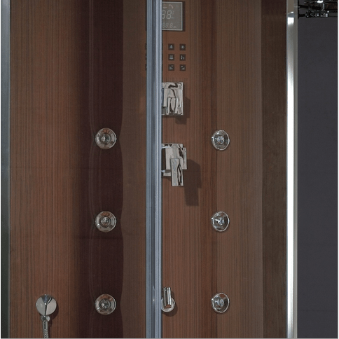 Platinum Showers Platinum DZ956F8 2 Person Walk-In Steam Shower