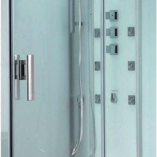 Platinum Showers Platinum DZ959F8 2 Person Walk-In Steam Shower