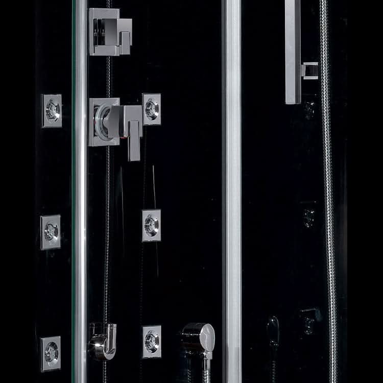 Platinum Showers Platinum DZ960F8 1 Person Walk-In Steam Shower