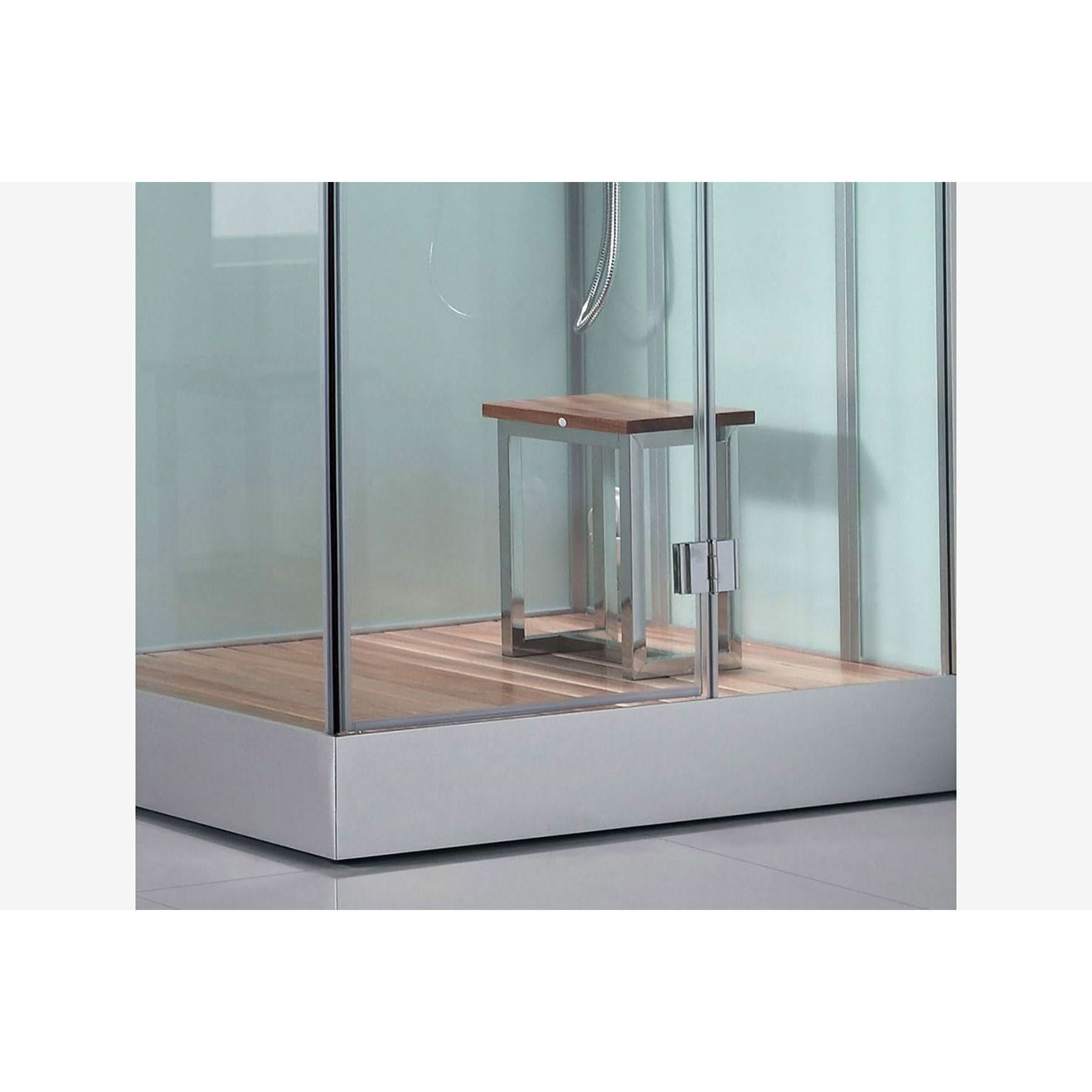 Platinum Showers Platinum DZ960F8 1 Person Walk-In Steam Shower