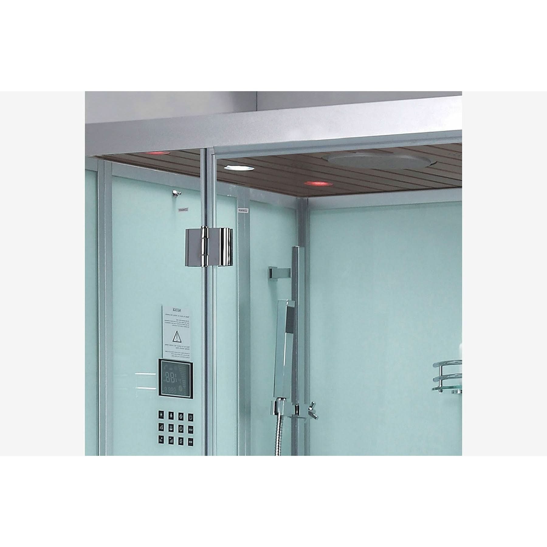 Platinum Showers Platinum DZ960F8 1 Person Walk-In Steam Shower
