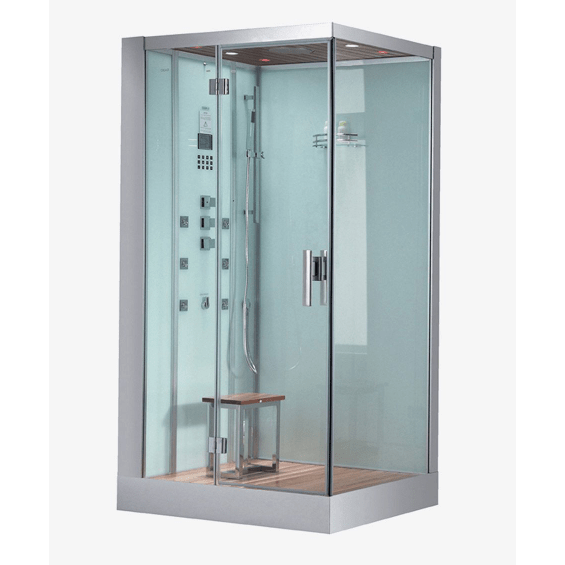 Platinum Showers Platinum DZ960F8 1 Person Walk-In Steam Shower