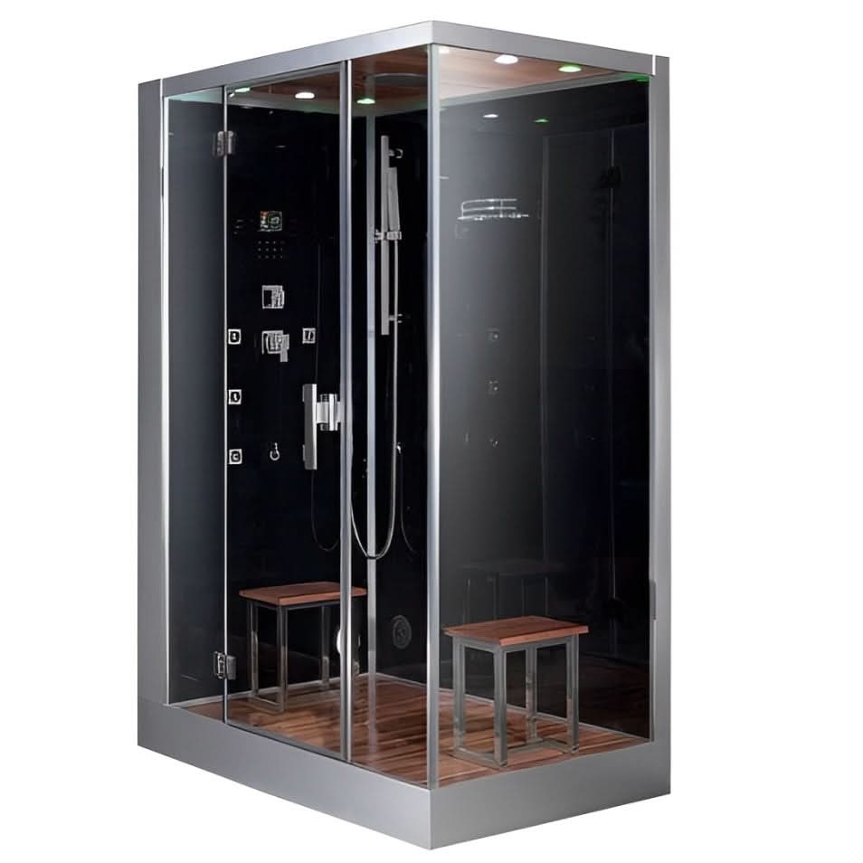 Platinum Showers Platinum DZ961F8 2 Person Walk-In Steam Shower