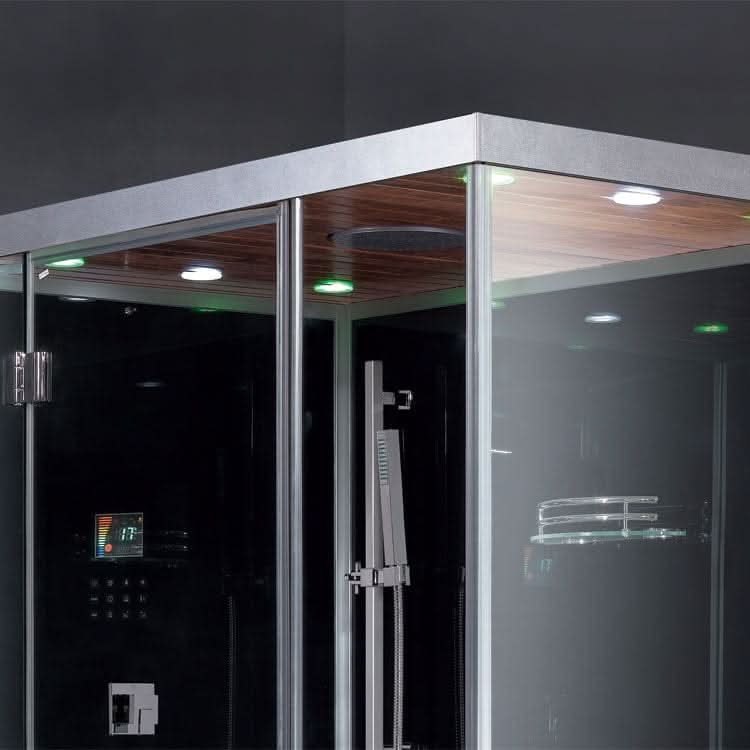 Platinum Showers Platinum DZ961F8 2 Person Walk-In Steam Shower