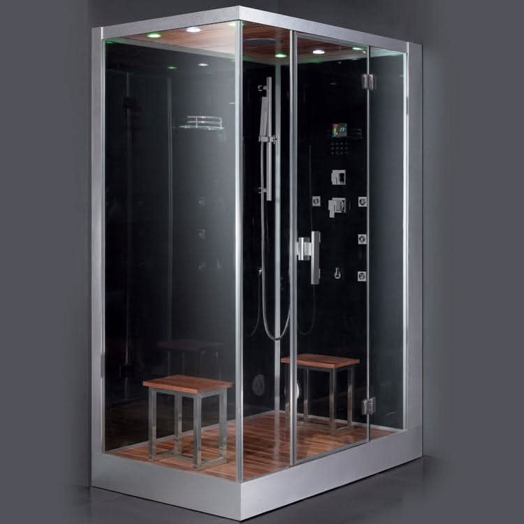 Platinum Showers Platinum DZ961F8 2 Person Walk-In Steam Shower