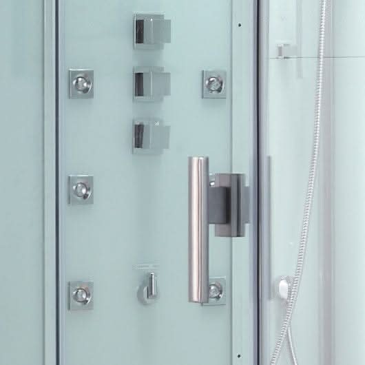 Platinum Showers Platinum DZ961F8 2 Person Walk-In Steam Shower