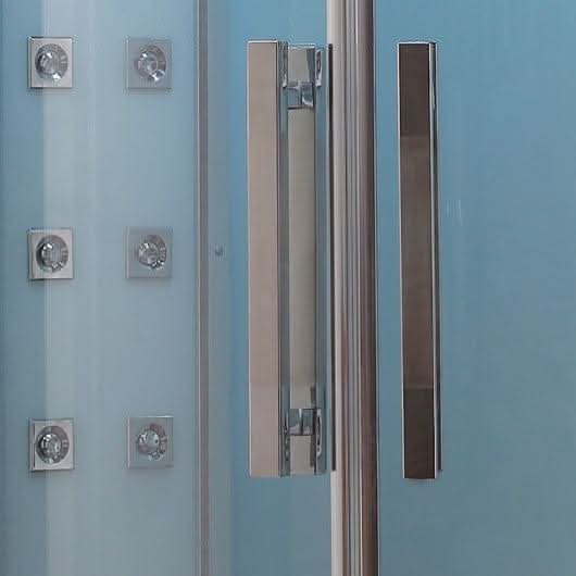 Platinum Showers Platinum DZ962F8 2 Person Walk-In Steam Shower