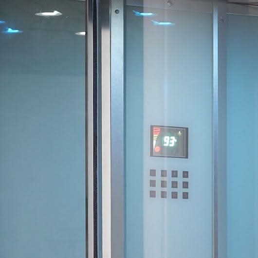 Platinum Showers Platinum DZ963F8 1 Person Walk-In Steam Shower