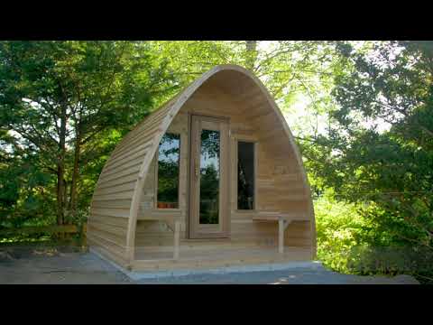 Dundalk LeisureCraft Knotty Cedar POD Sauna