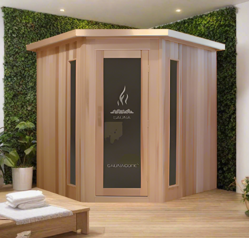 Saunacore Saunas Saunacore Traditional Indoor Saunas Neo-Classic Style Series N6X6