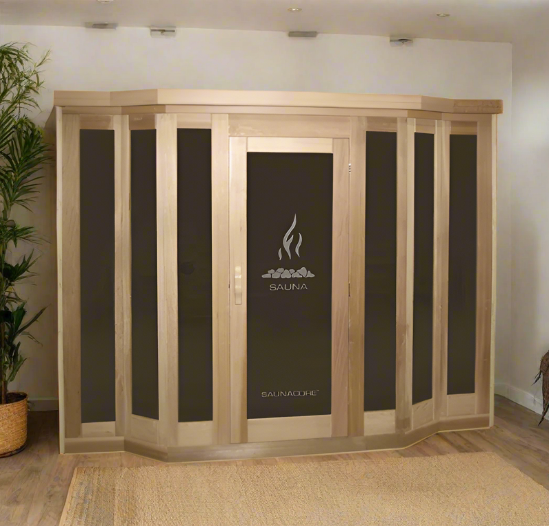 Saunacore Saunas Saunacore Vu-Classic Style Sauna V6x8