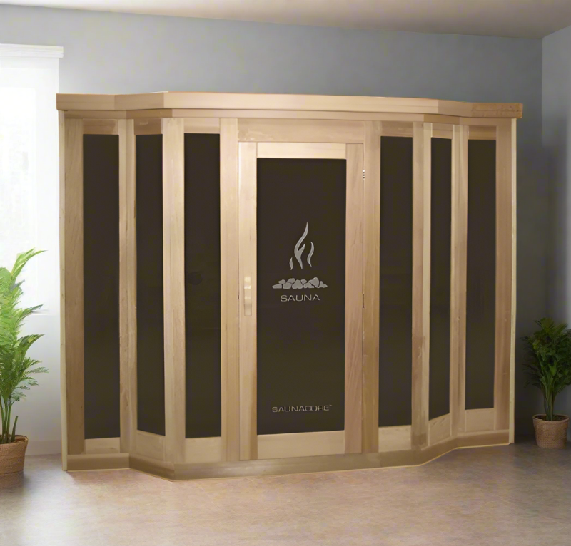 Saunacore Vu-Classic Style Sauna V7x10 - My Sauna World