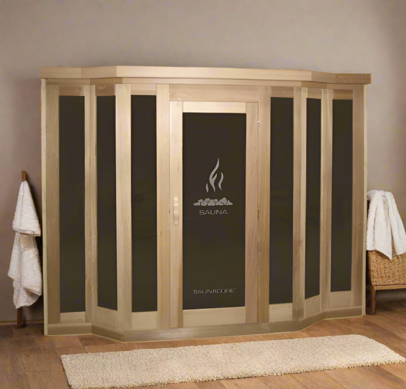 Saunacore Saunas Saunacore Vu-Classic Style Sauna V8x8