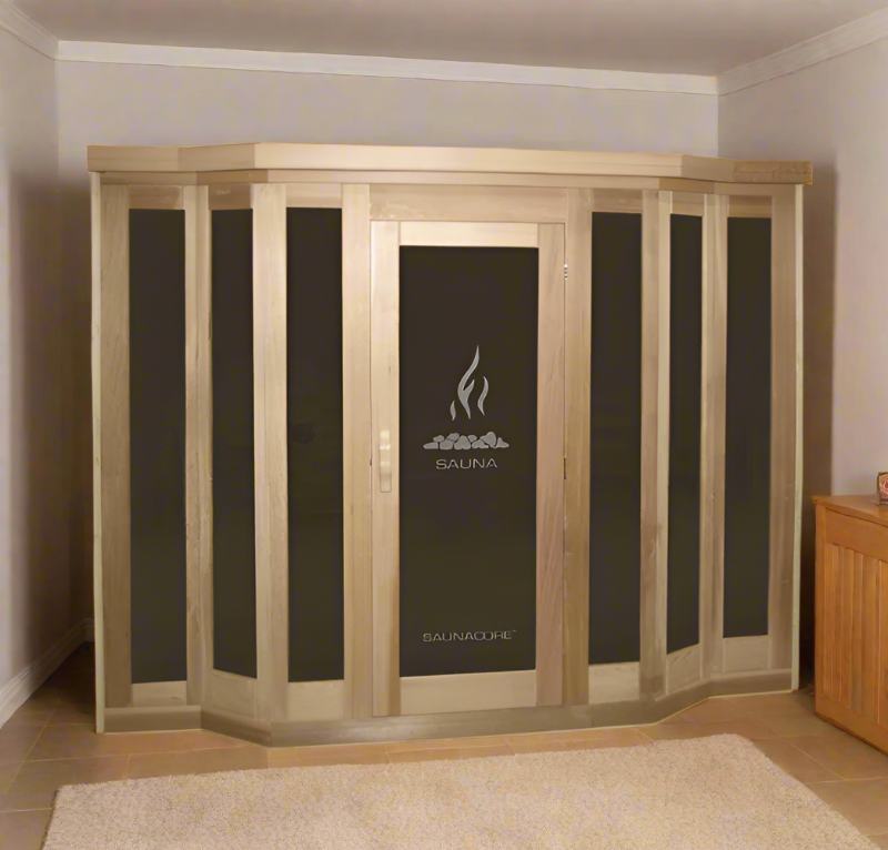 Saunacore Saunas Saunacore Vu-Classic Style Sauna V5x8