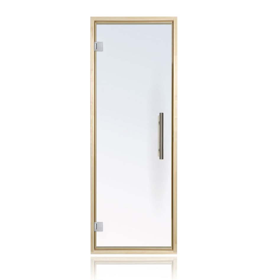 ProSaunas Accessories Prosaunas Aspen Frame Clear Glass Sauna Door 24x73