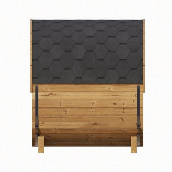 SaunaLife Saunas SaunaLife Model E6W 3 Person Sauna Barrel - Window