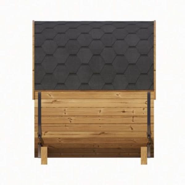 SaunaLife Saunas SaunaLife Model E6W 3 Person Sauna Barrel - Window